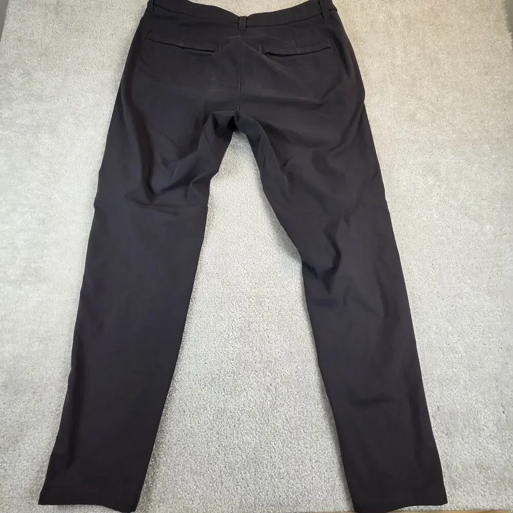 Lululemon ABC Commission Pants Mens 36x32‎ Gray Stretch Business Casual